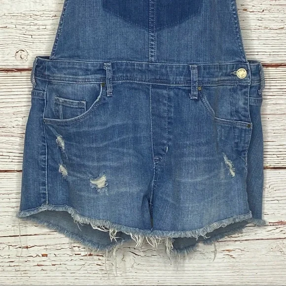 Blank NYC Denim Shortalls in Bunch of Fives Sz 31 - Picture 14 of 16